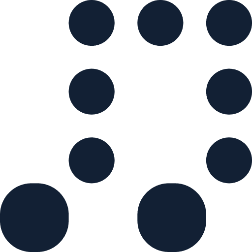 An eight note made out of circles